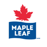 Logo of Maple Leaf Foods (MFI).