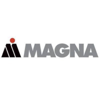 Logo of Magna (MG).