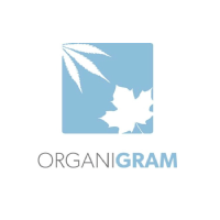 Logo of OrganiGram (OGI).