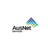 Logo of AusNet Services (AST).