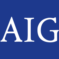 Logo of American (AIG).