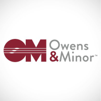 Logo of Owens and Minor (OMI).