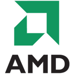Logo of Advanced Micro Devices (AMD).